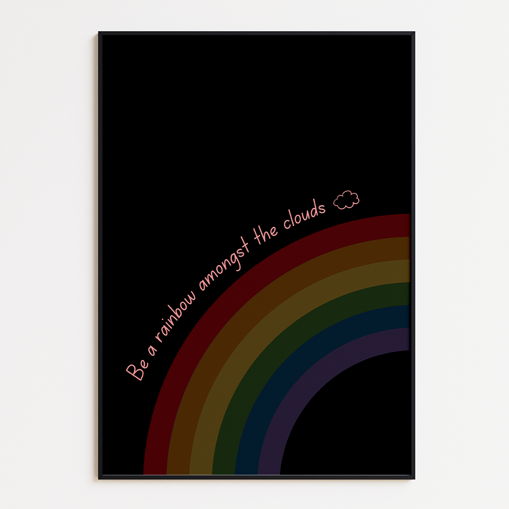 Poster Be a Rainbow