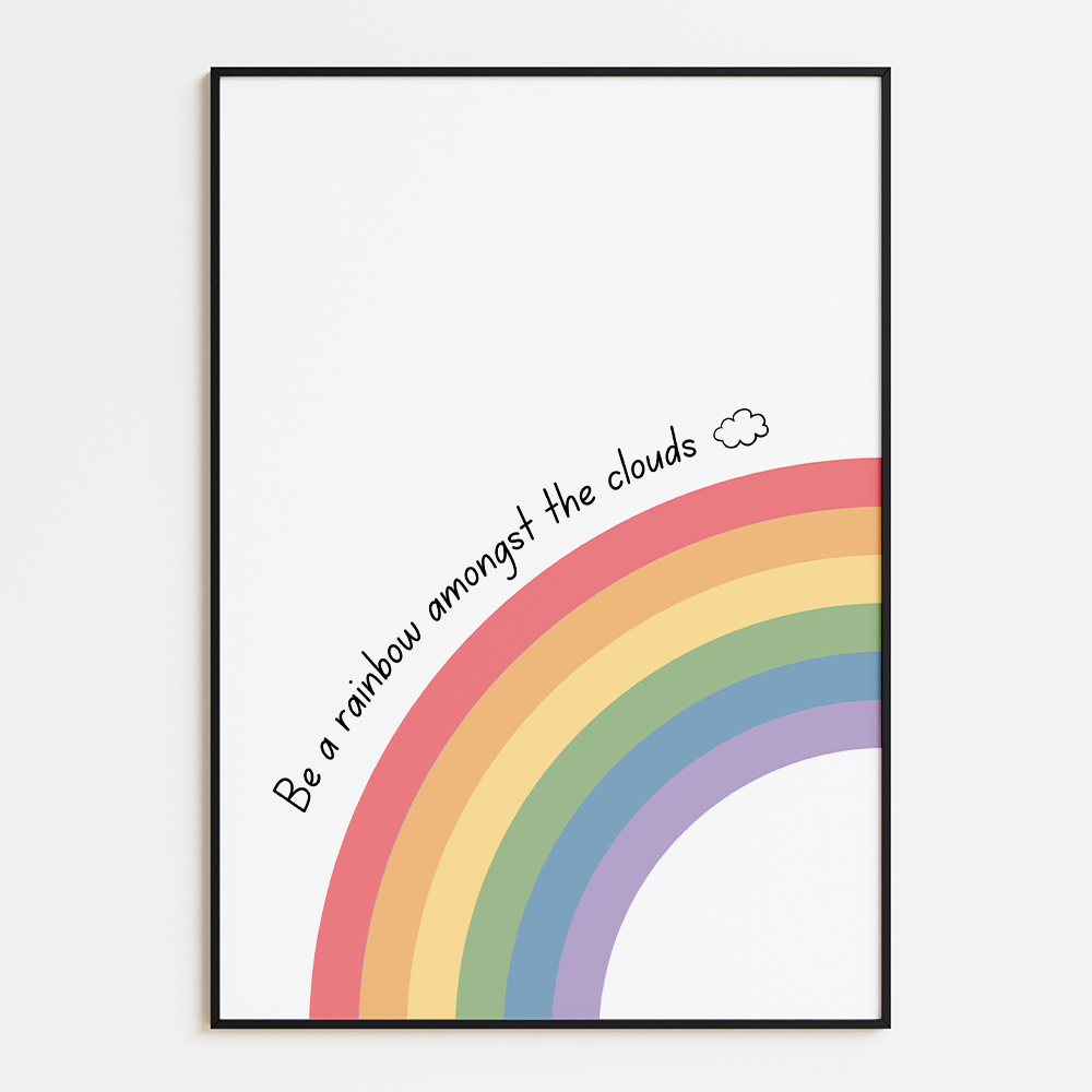 Poster Be a Rainbow