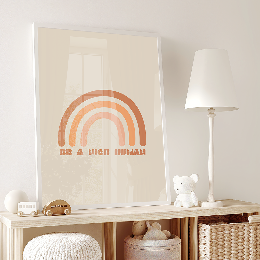 Poster Be a Nice Human