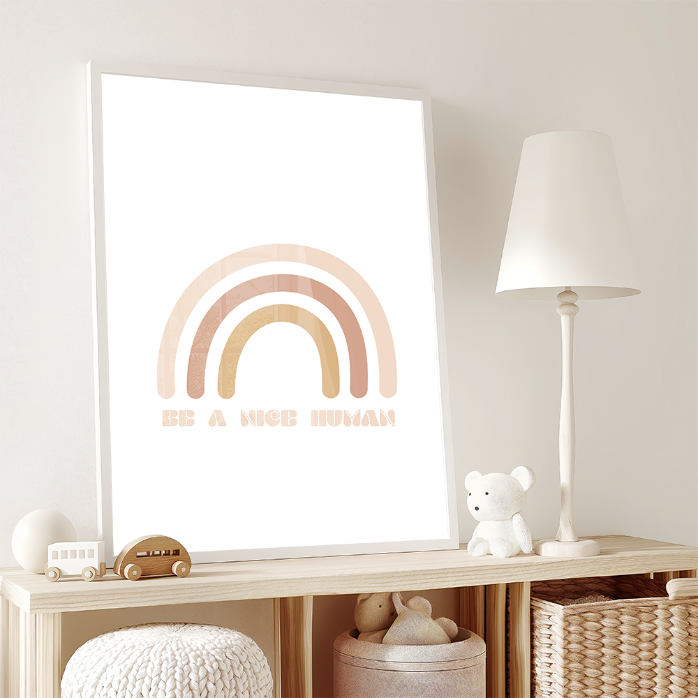 Poster Be a Nice Human