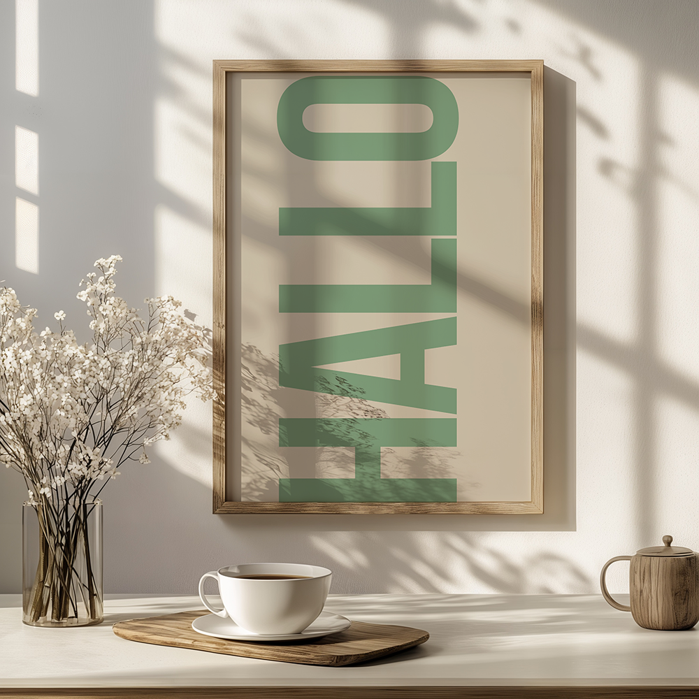 Poster Hallo