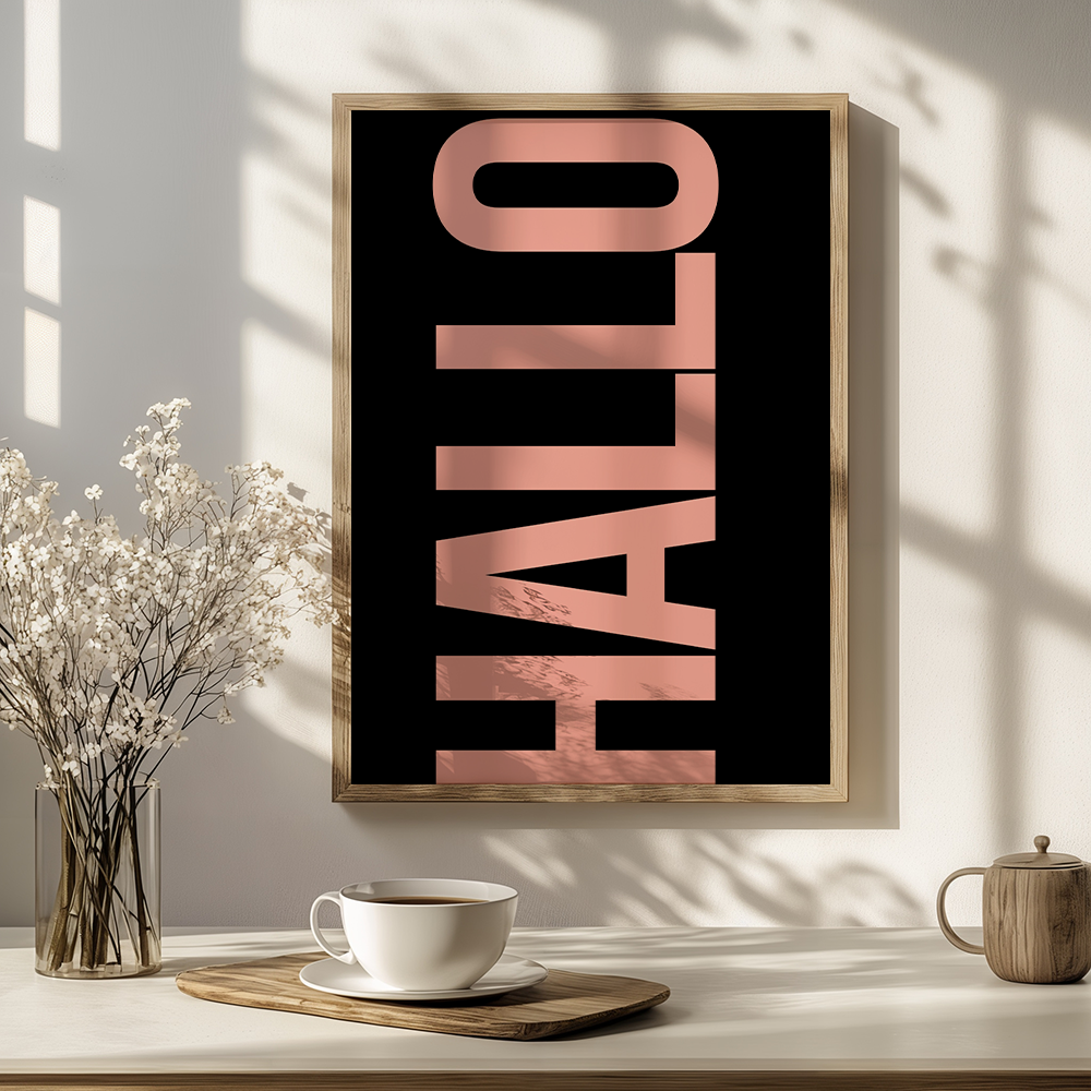 Poster Hallo