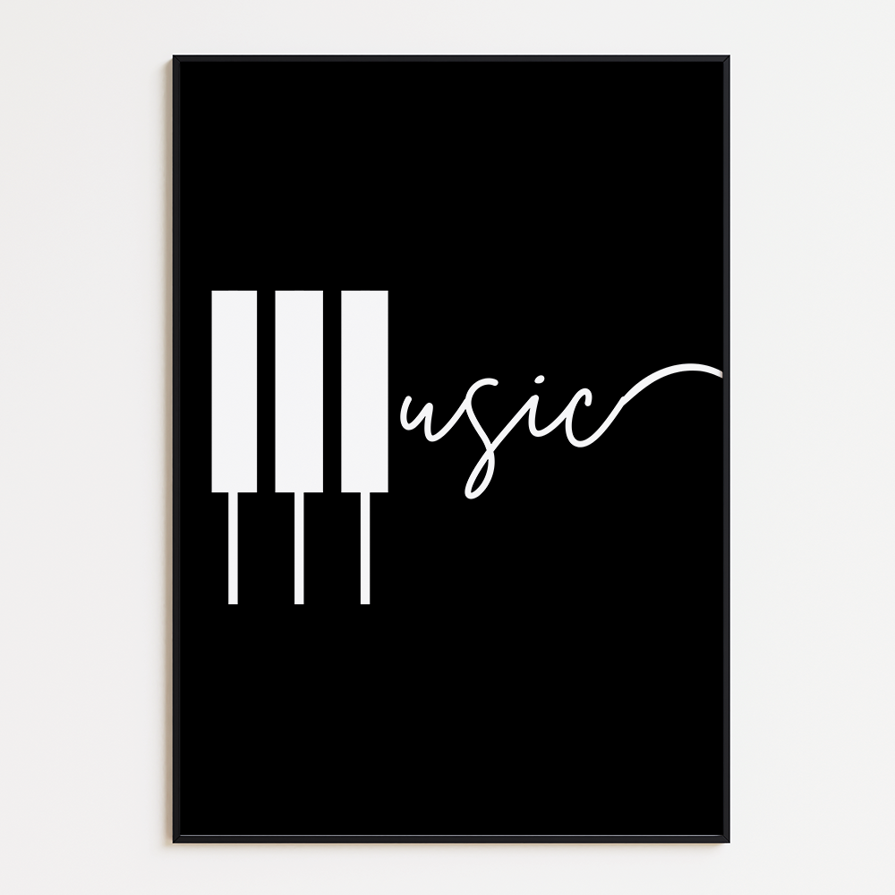 Poster Muziek