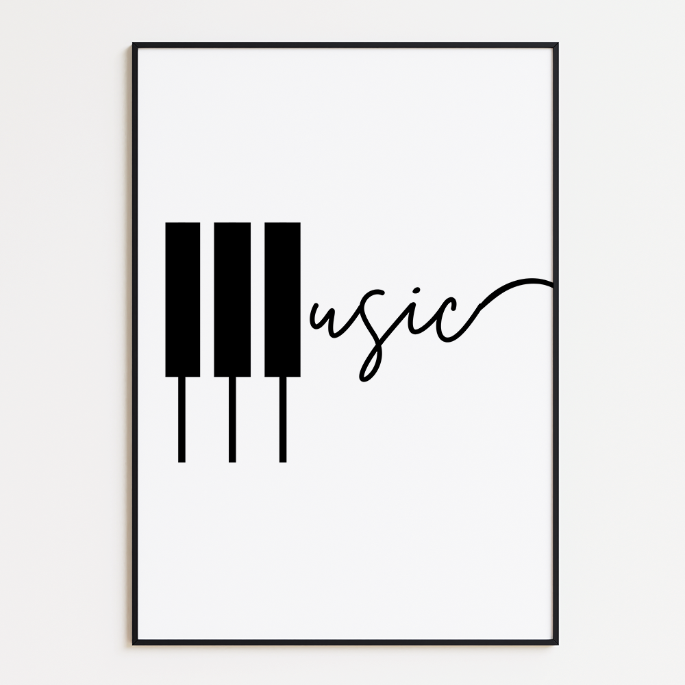 Poster Muziek