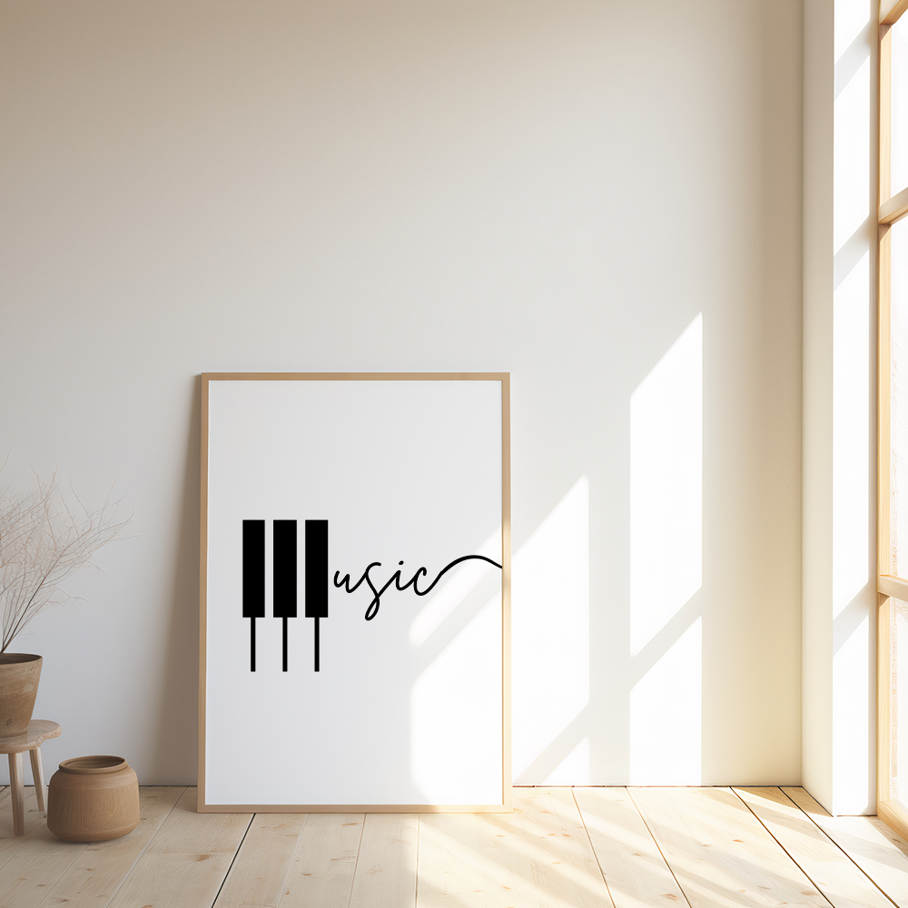 Poster Muziek