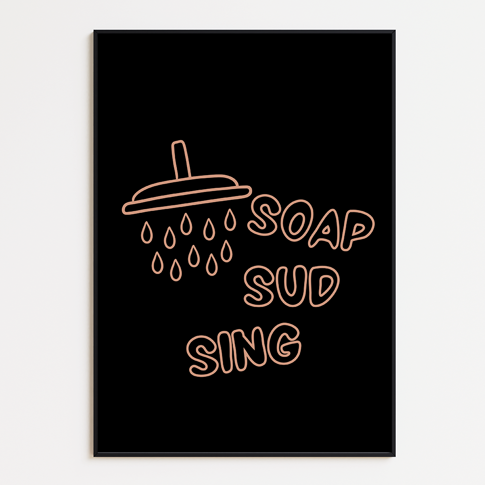 Poster Soap Sud Sing