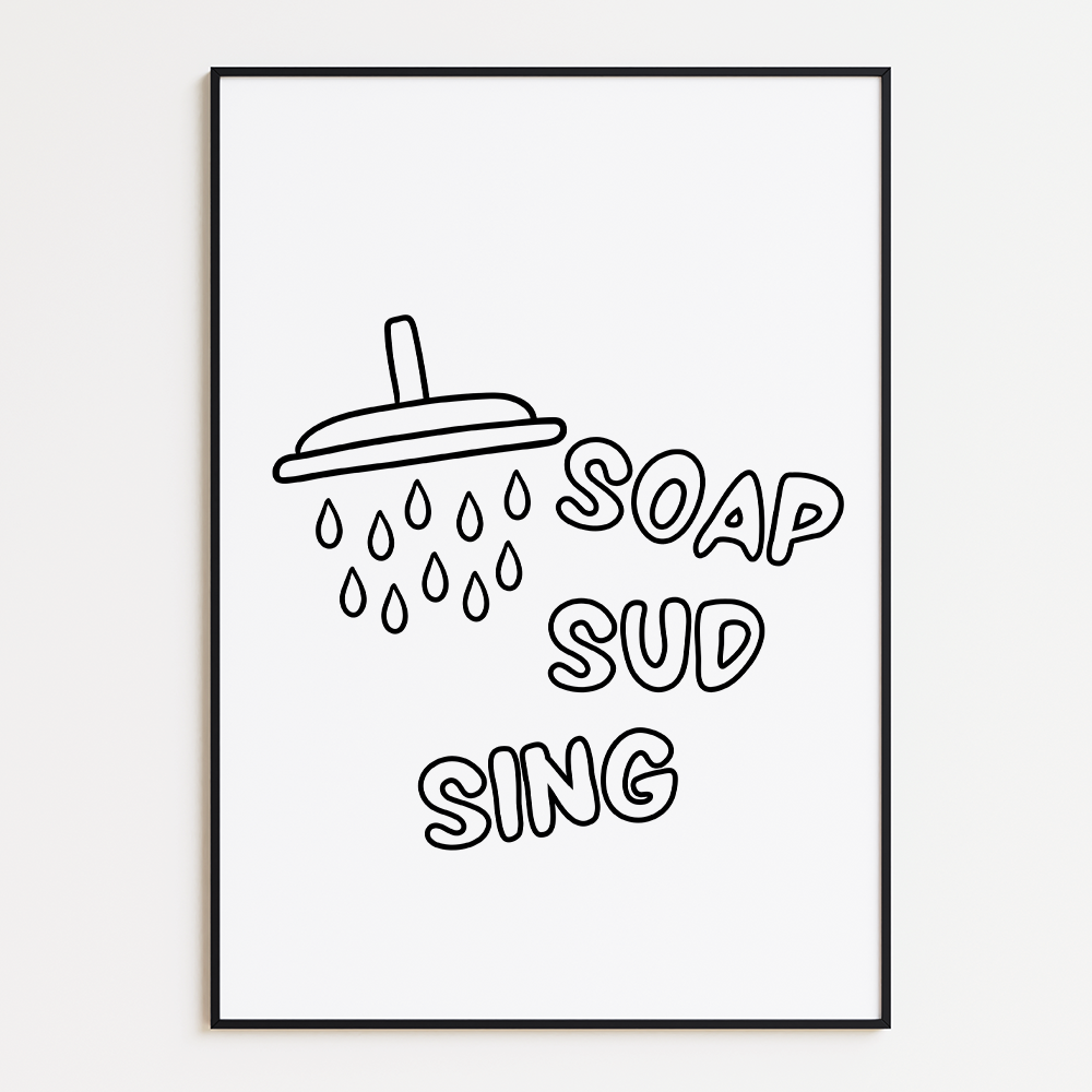 Poster Soap Sud Sing