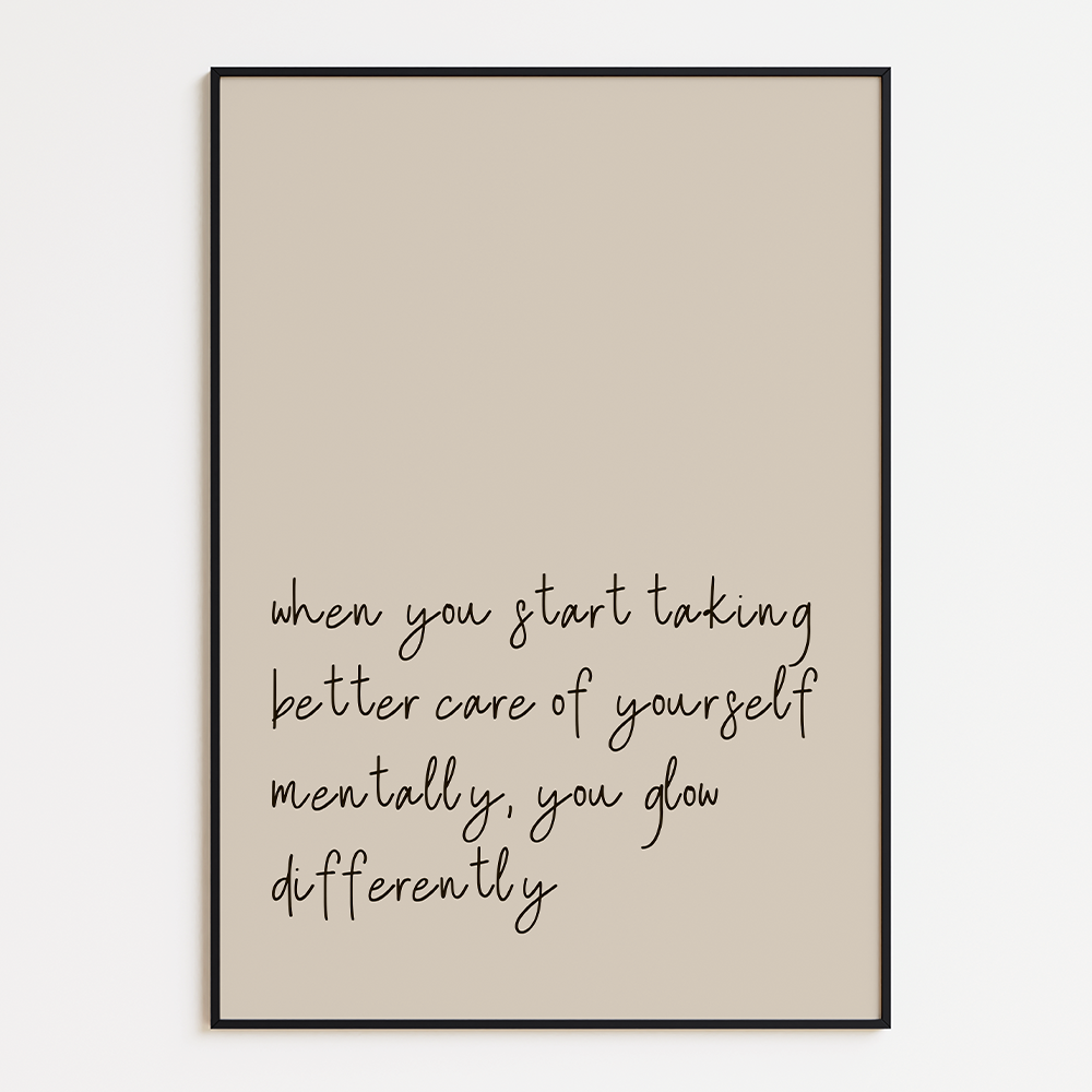 Poster Start Taking Care of Yourself