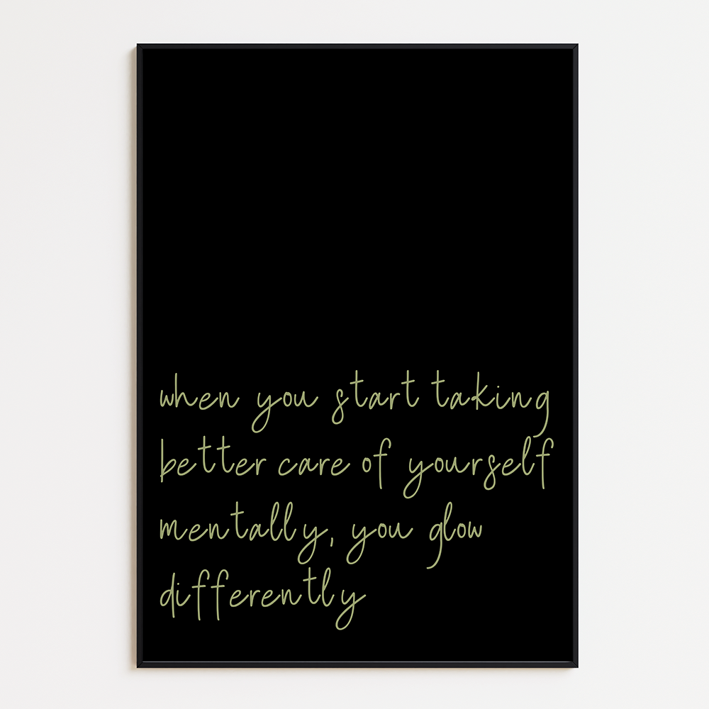 Poster Start Taking Care of Yourself