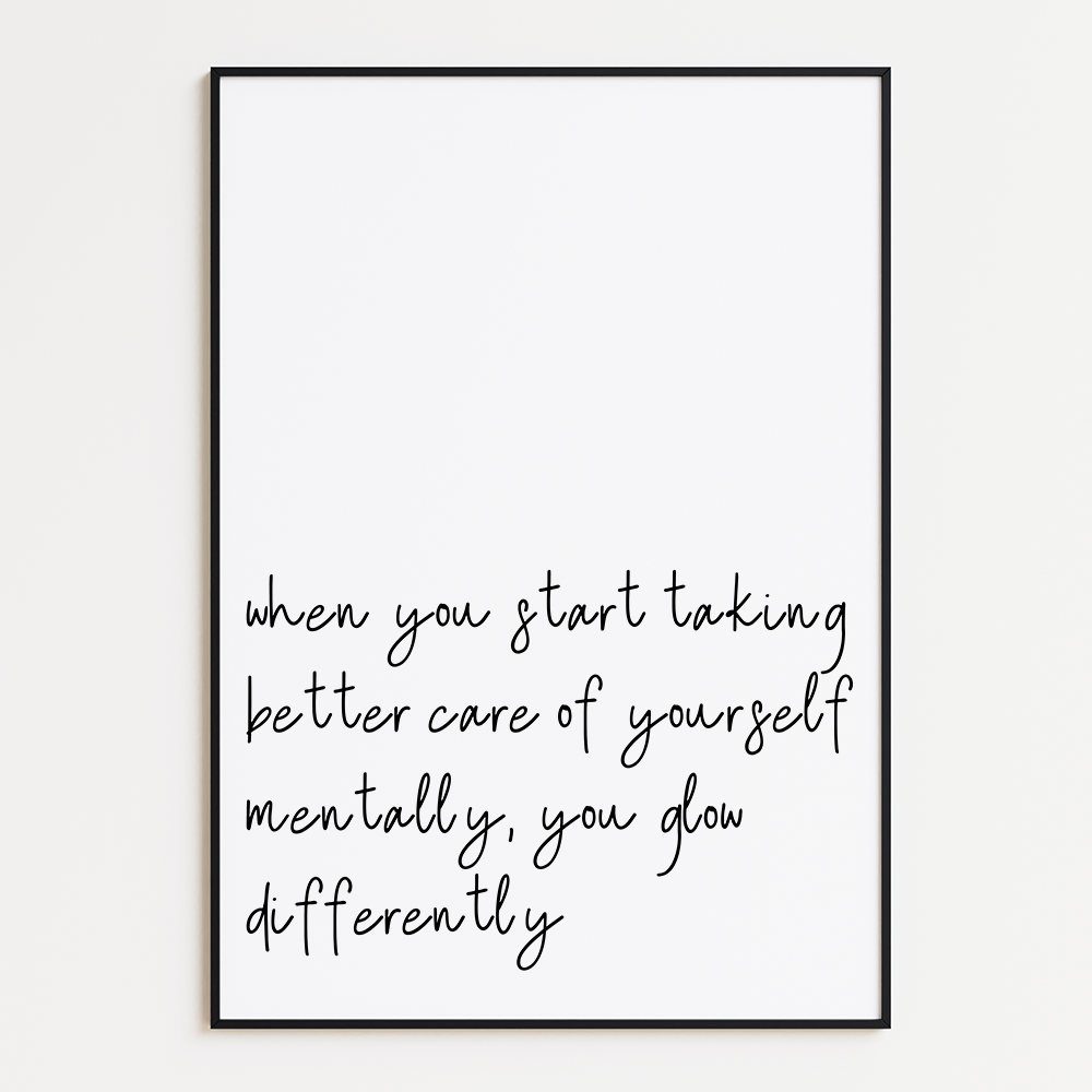 Poster Start Taking Care of Yourself