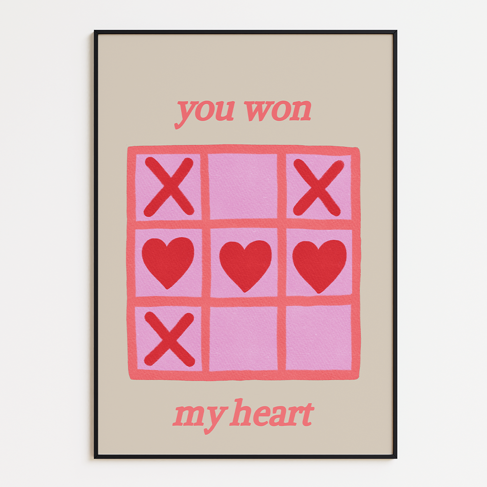 Poster You Won My Heart