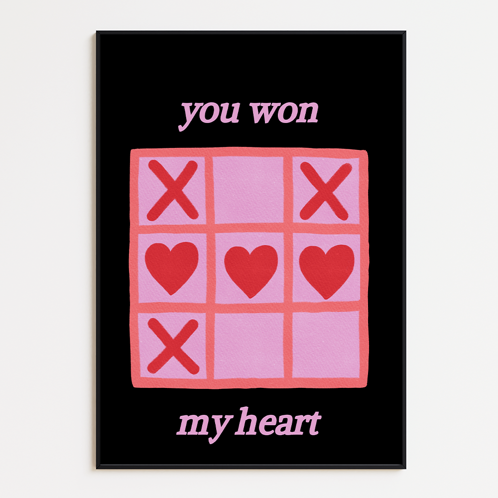 Poster You Won My Heart