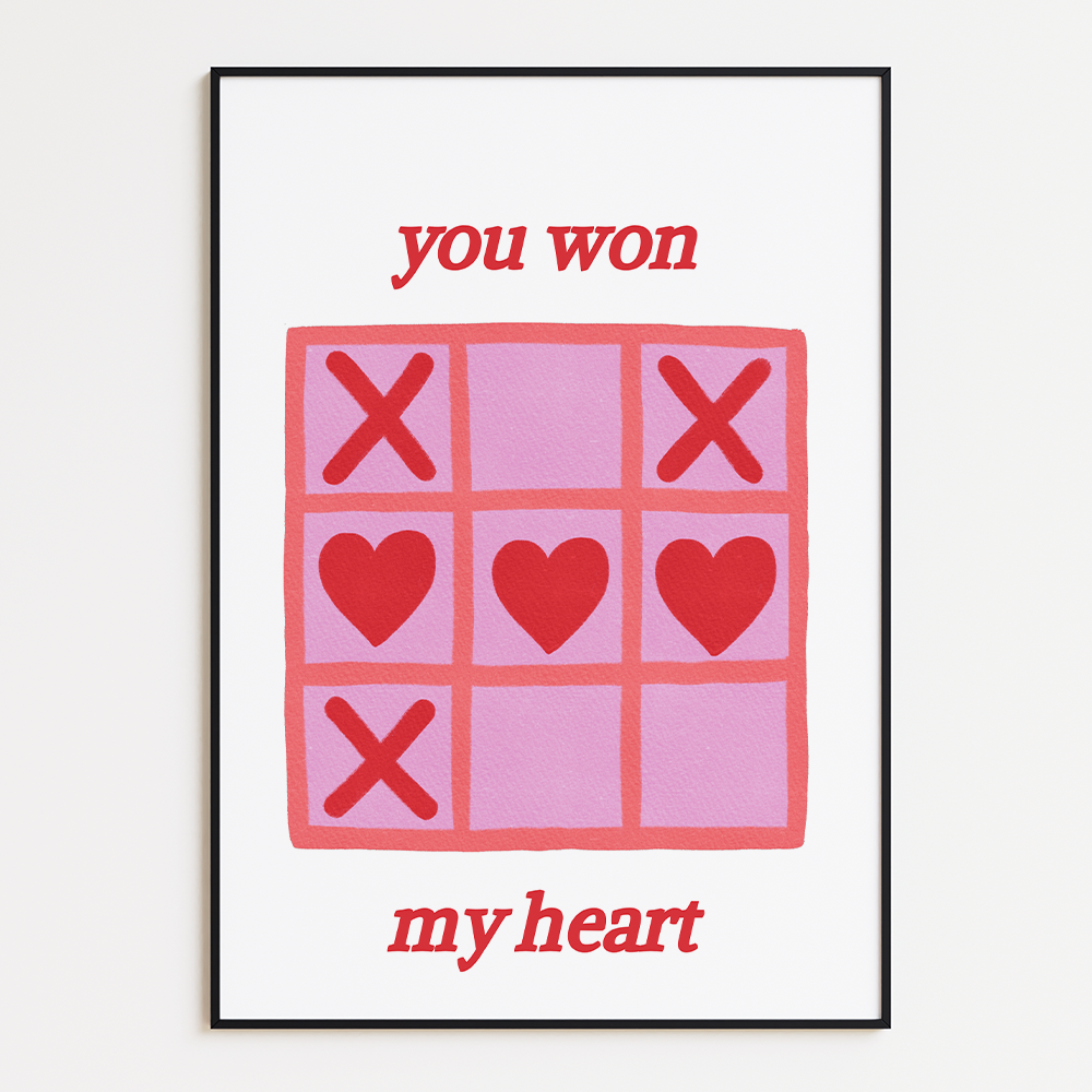 Poster You Won My Heart