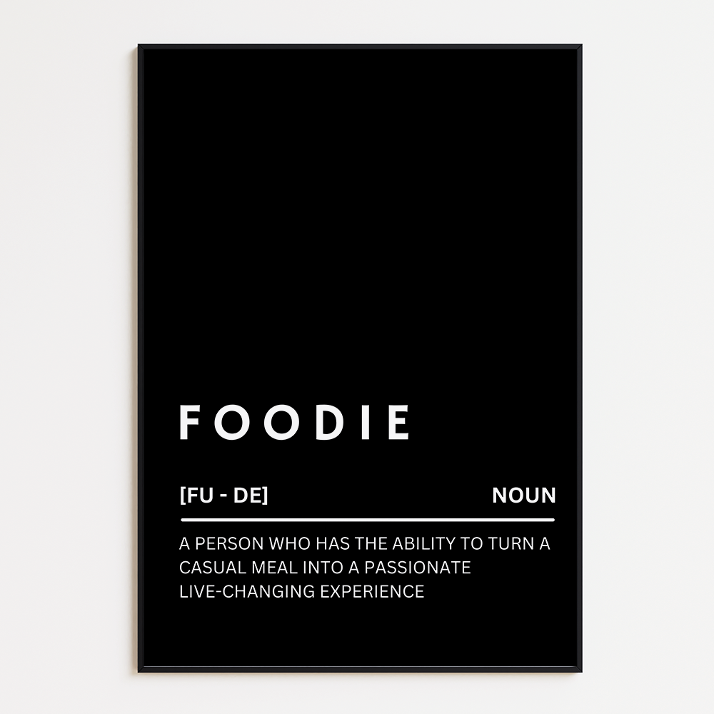 Poster Foodie