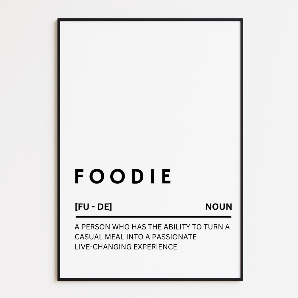 Poster Foodie