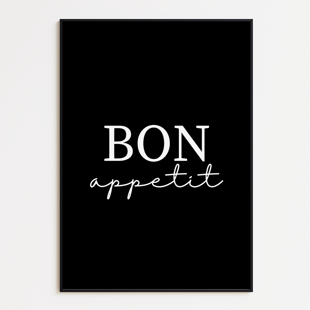 Poster Bon Appetit