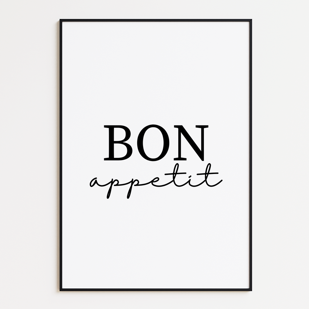 Poster Bon Appetit