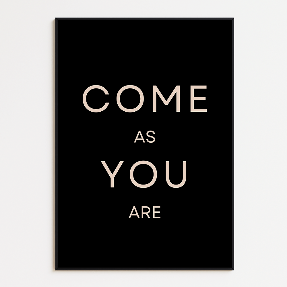 Poster Come As You Are