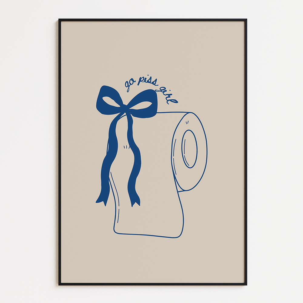 Poster Go Piss Girl