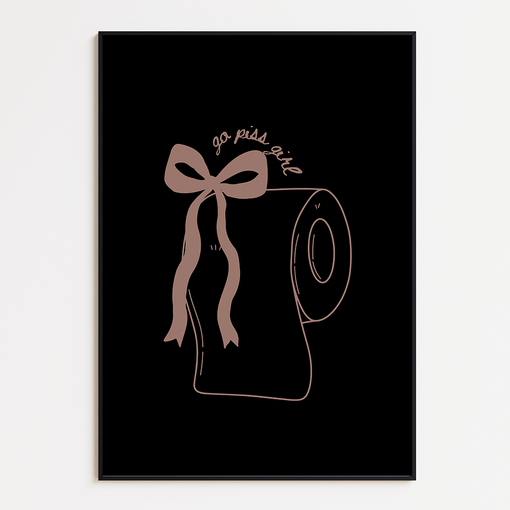 Poster Go Piss Girl