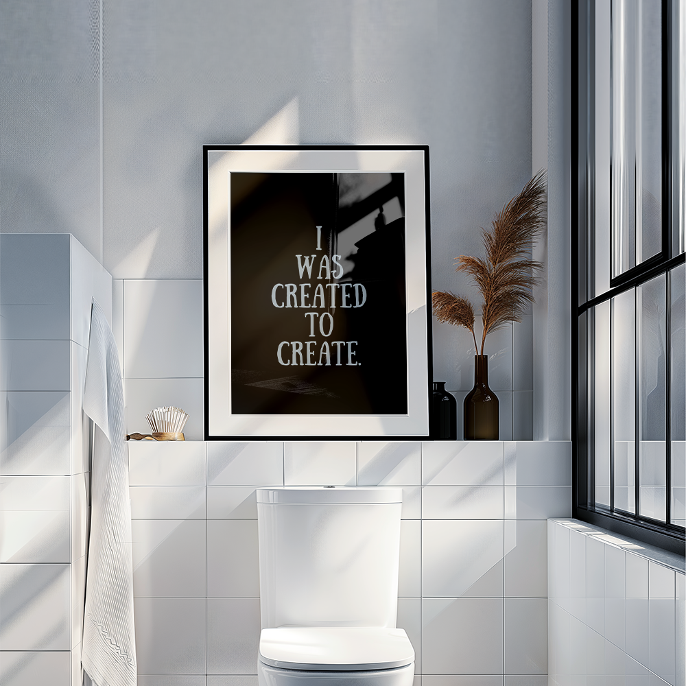 Created to create