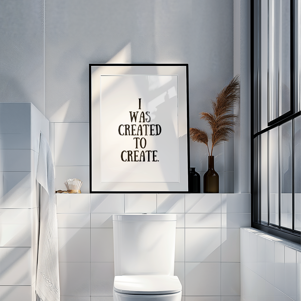 Created to create