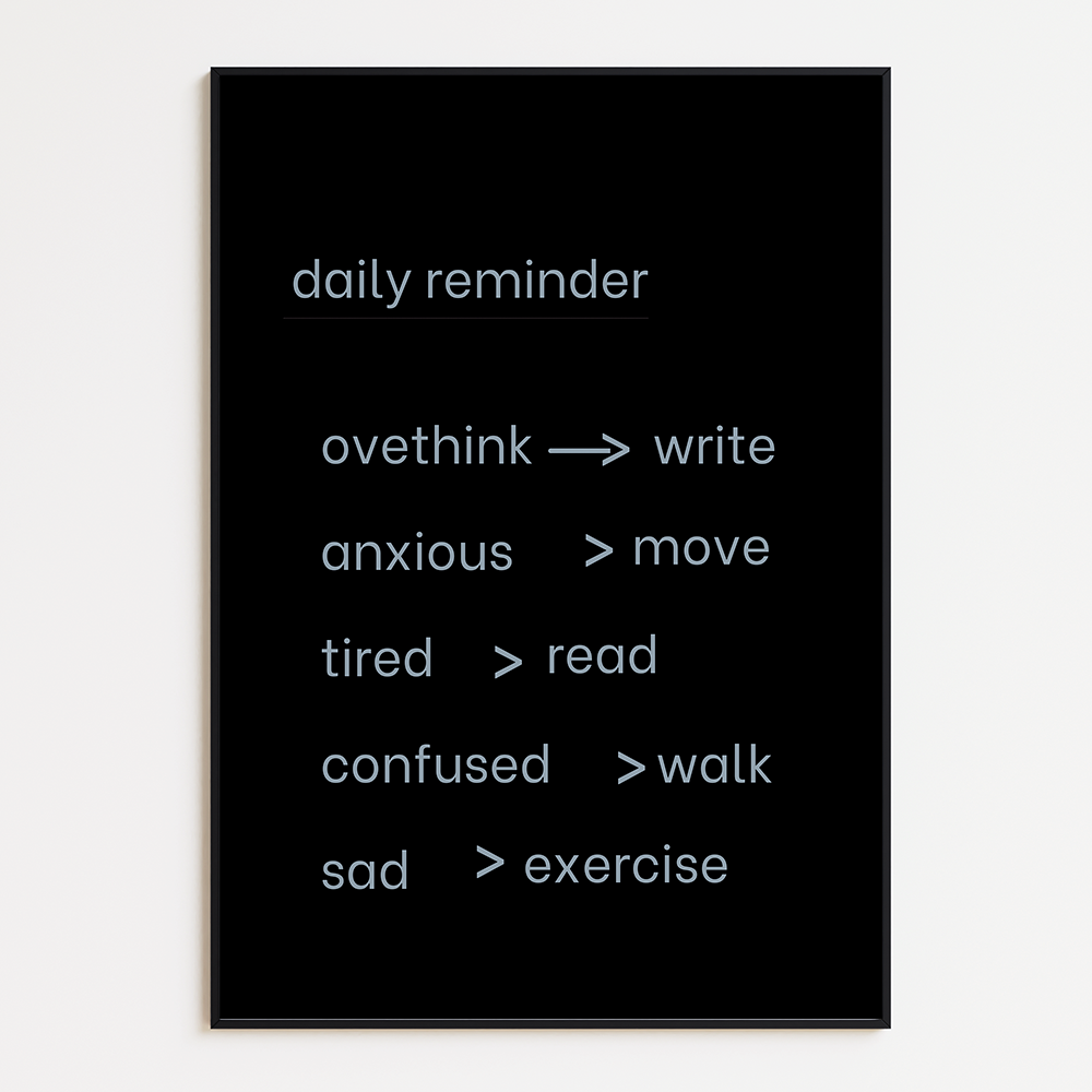 Poster a Reminder