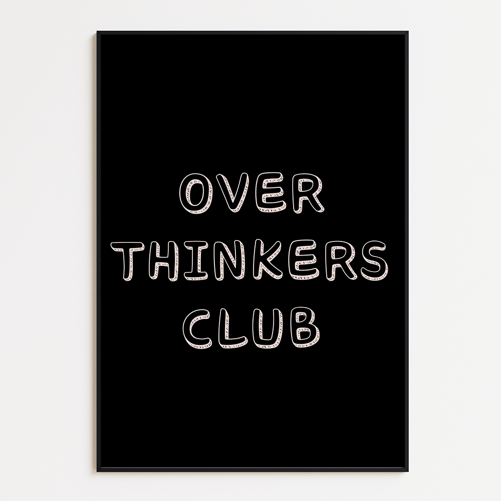 Poster Over Thinkers Club
