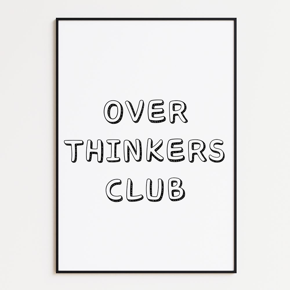 Poster Over Thinkers Club