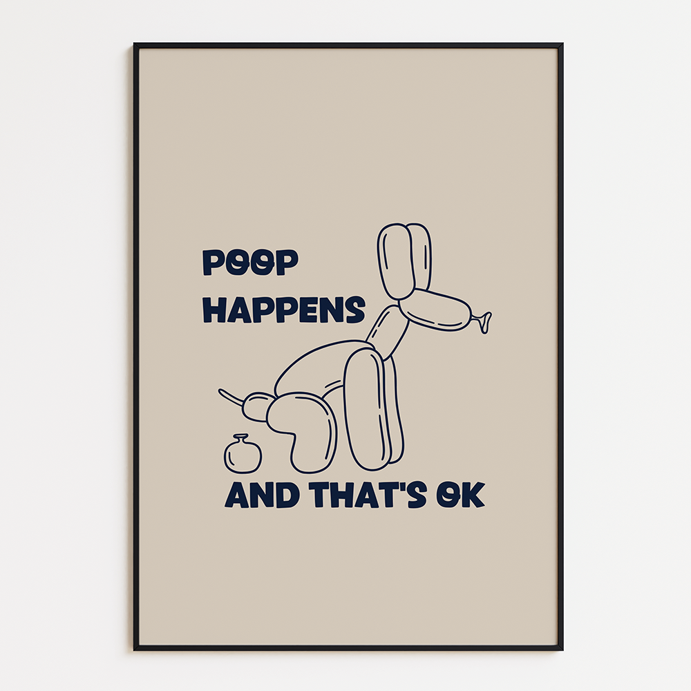 Poster Poop Happens