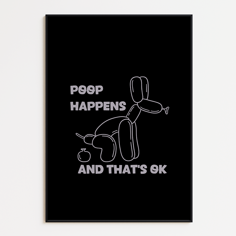 Poster Poop Happens