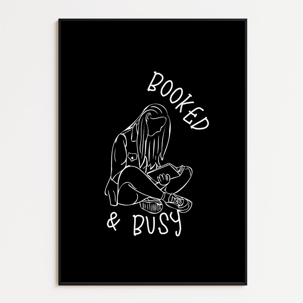 Poster Booked and Busy
