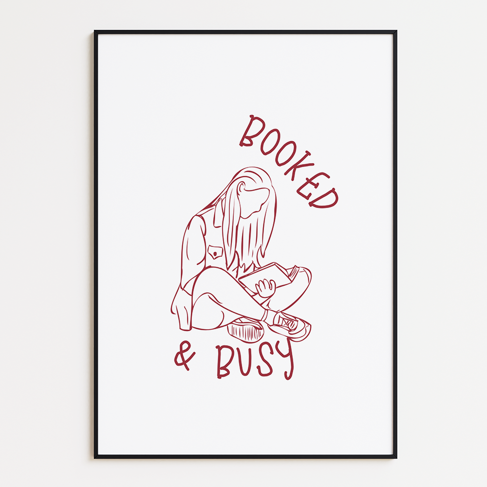 Poster Booked and Busy