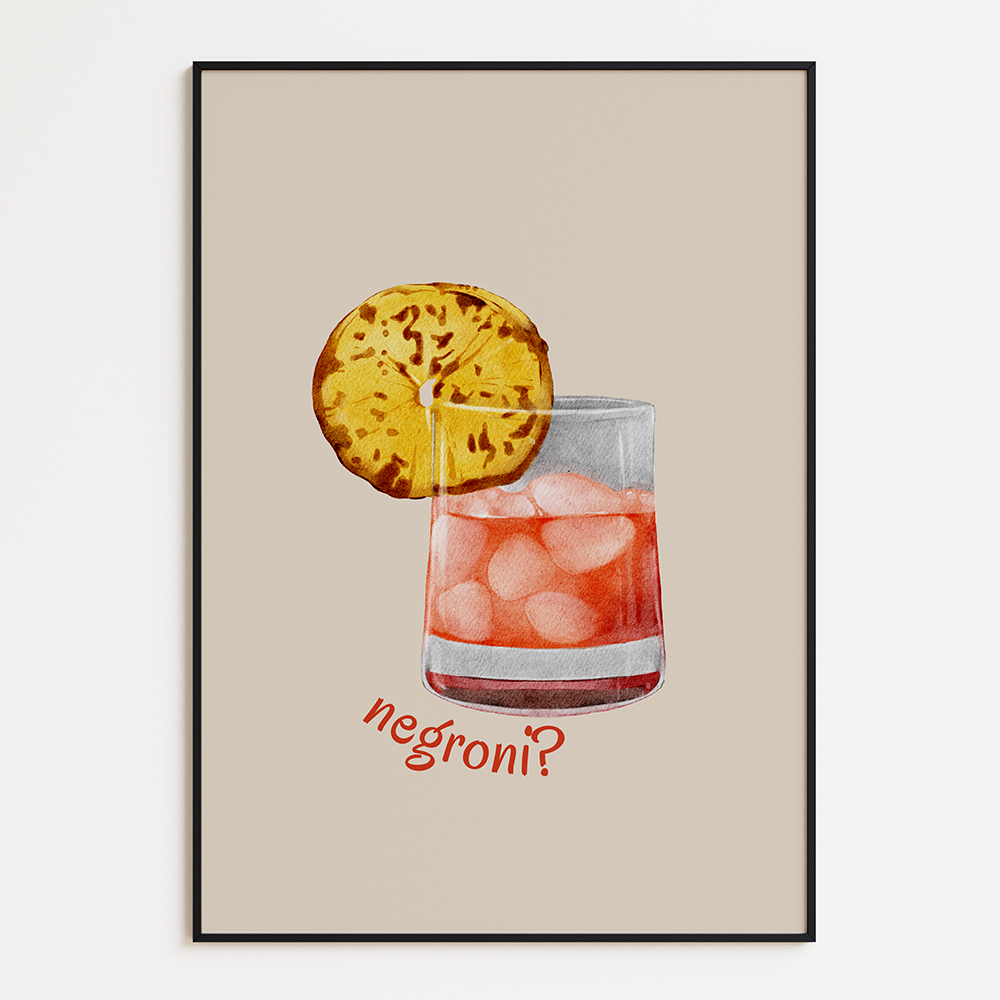 Poster Negroni