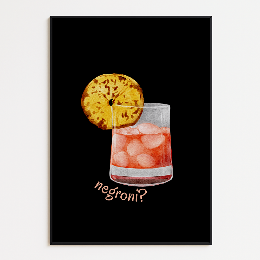Poster Negroni