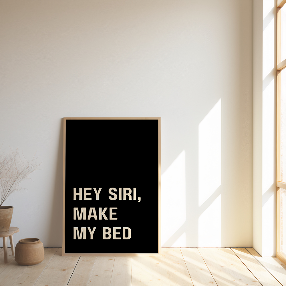 Hey Siri, Make My Bed