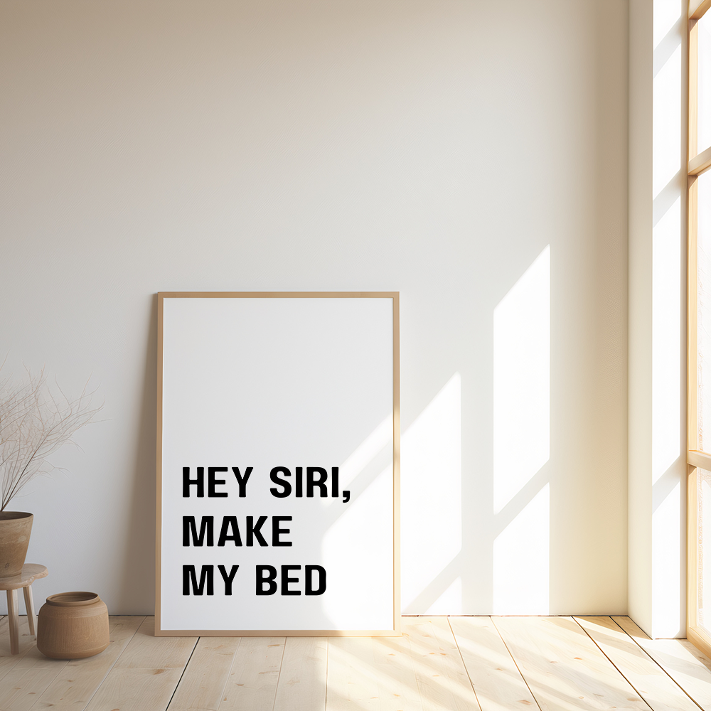 Hey Siri, Make My Bed