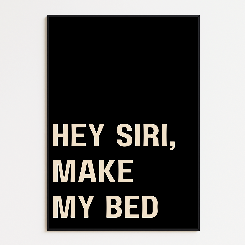 Hey Siri, Make My Bed