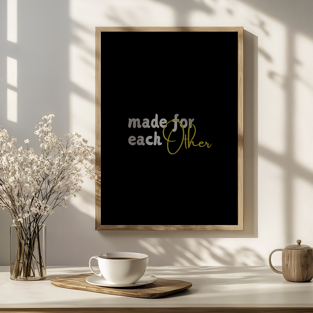 Made for each other