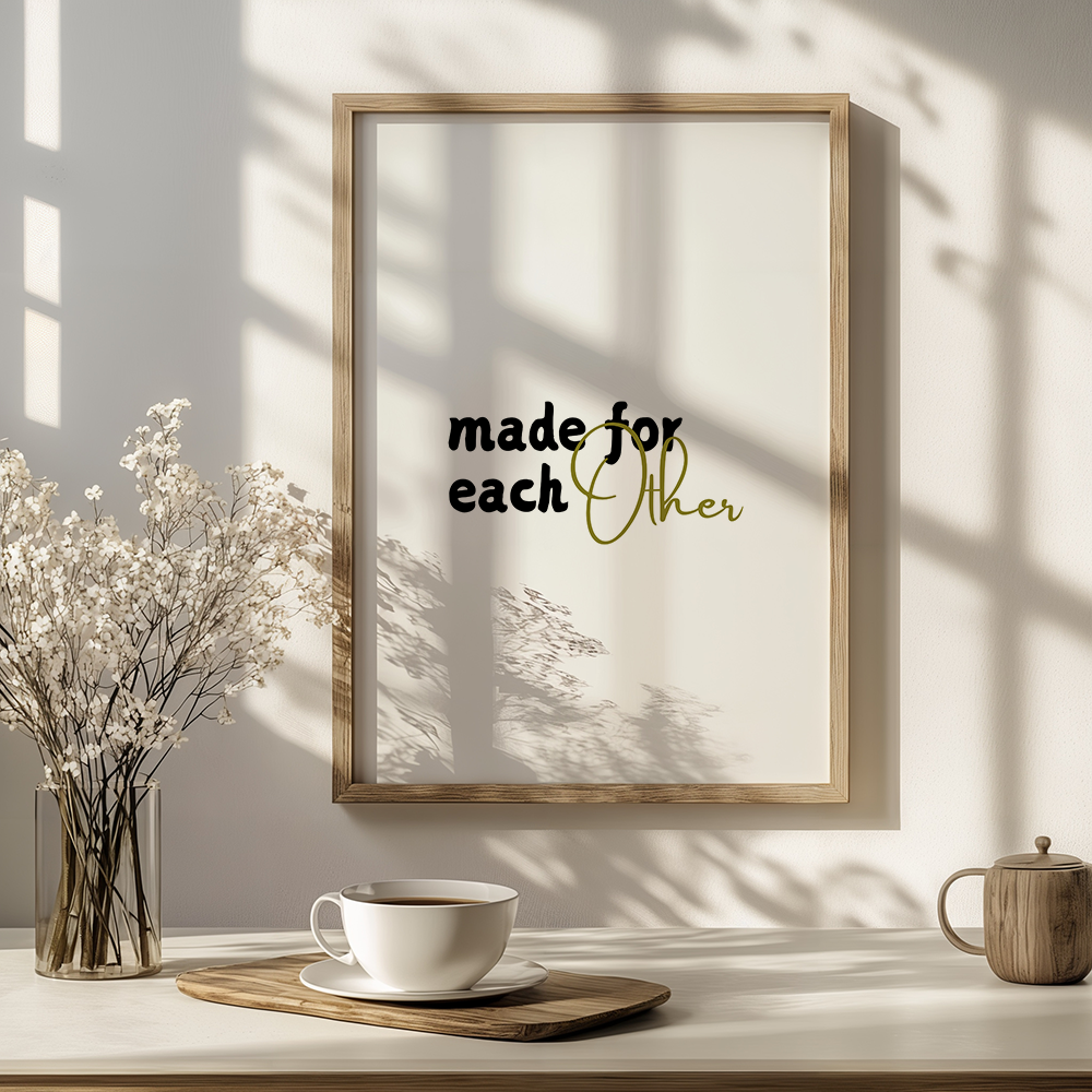 Made for each other