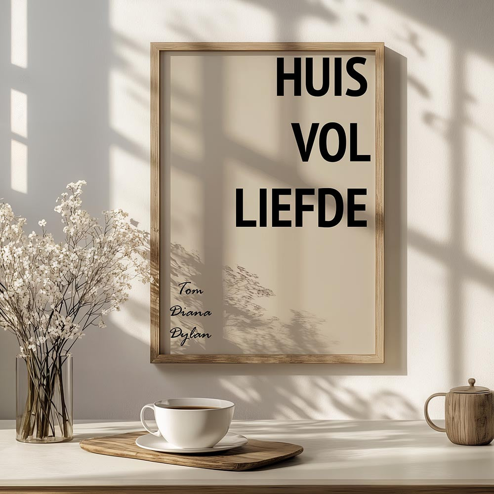 Huis Vol Liefde met Namen