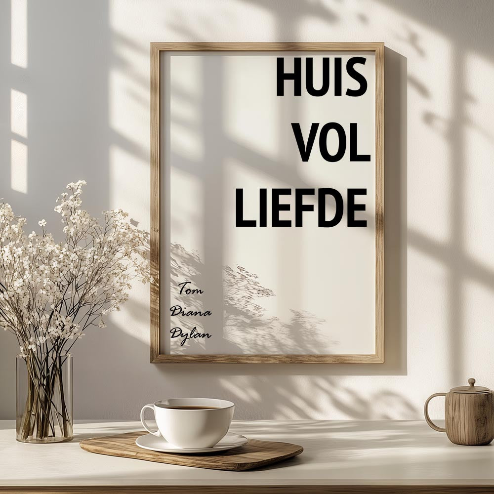 Huis Vol Liefde met Namen
