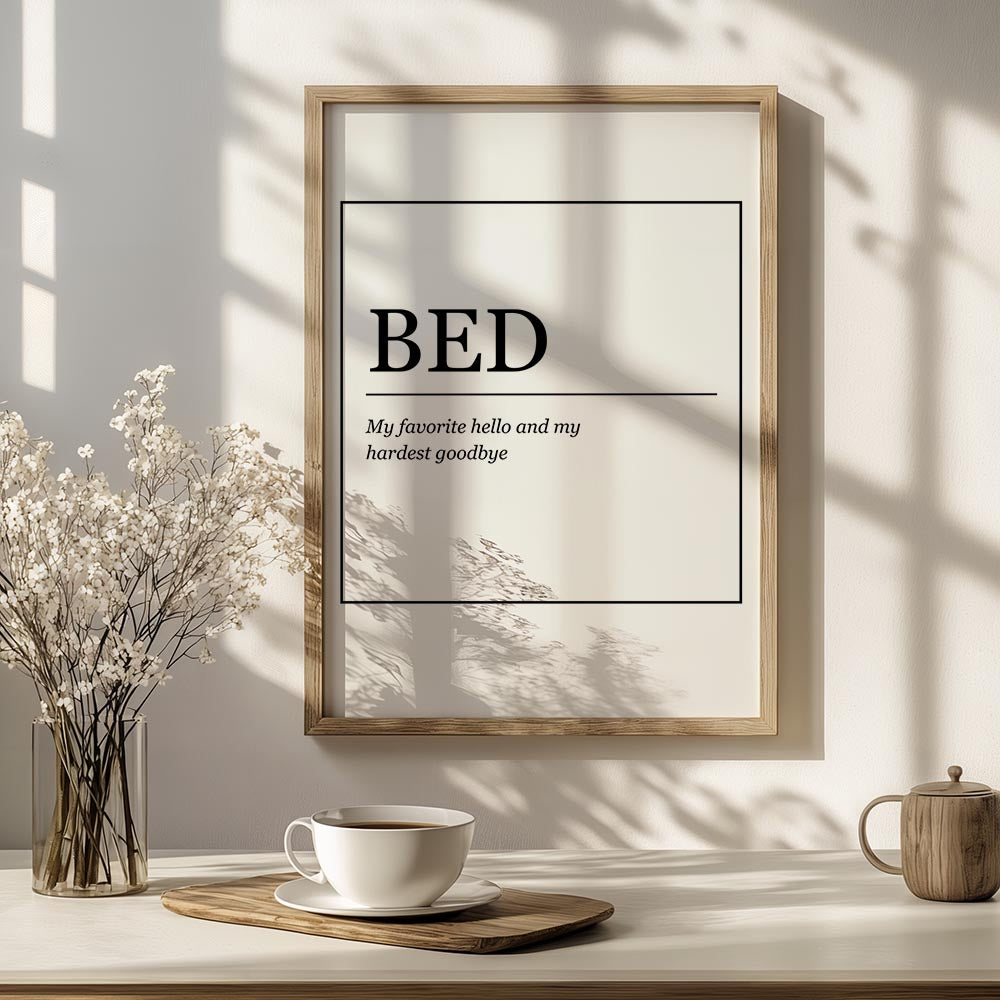 Bed - My Favorite Hello and My Hardest Goodbye