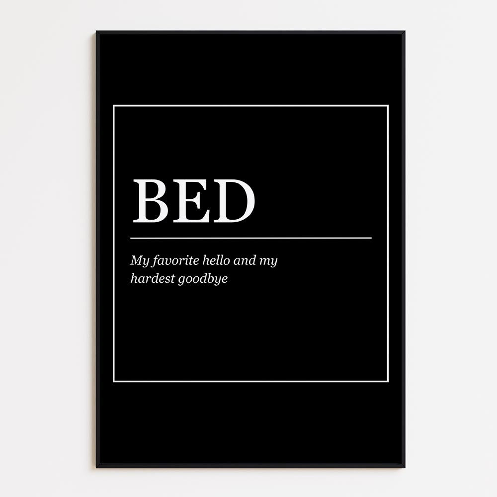 Bed - My Favorite Hello and My Hardest Goodbye
