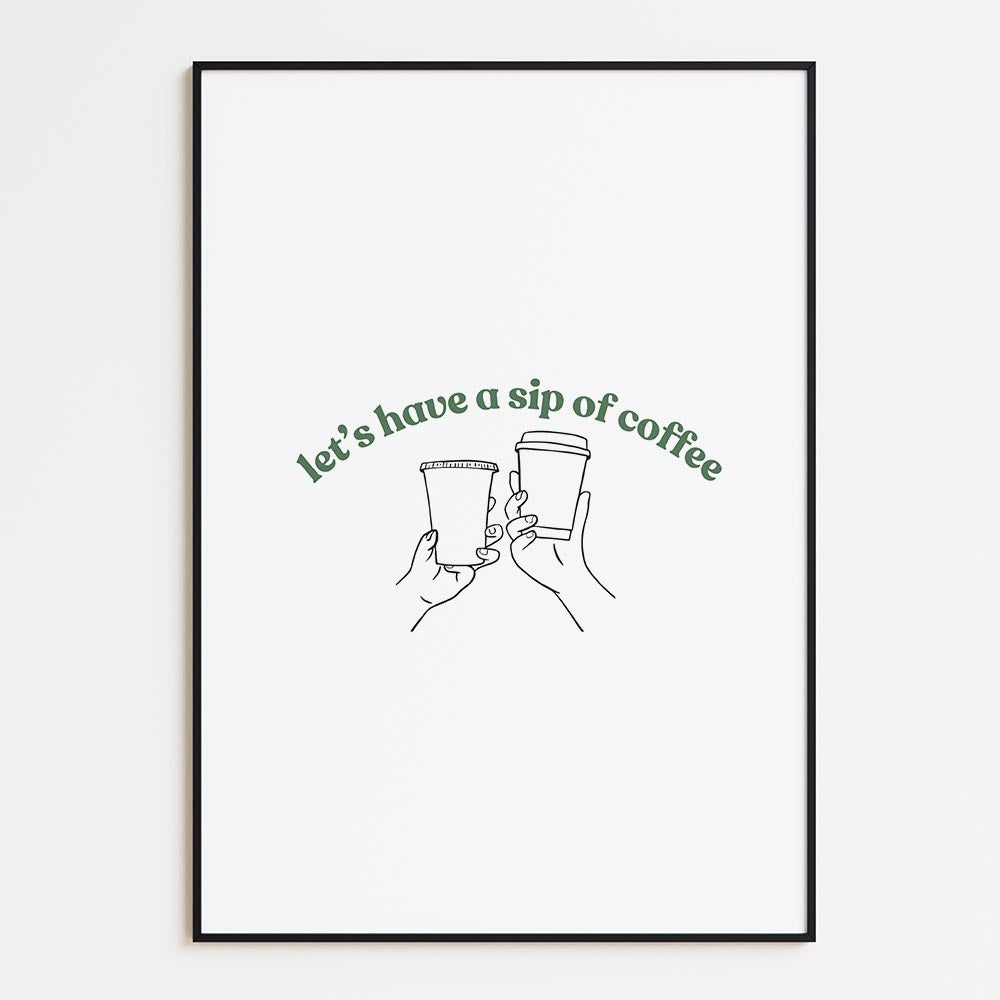 Let's Have a Sip of Coffee