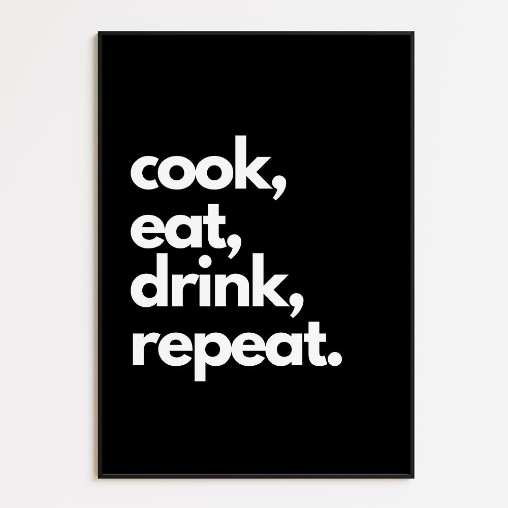 Cook, Eat, Drink, Repeat