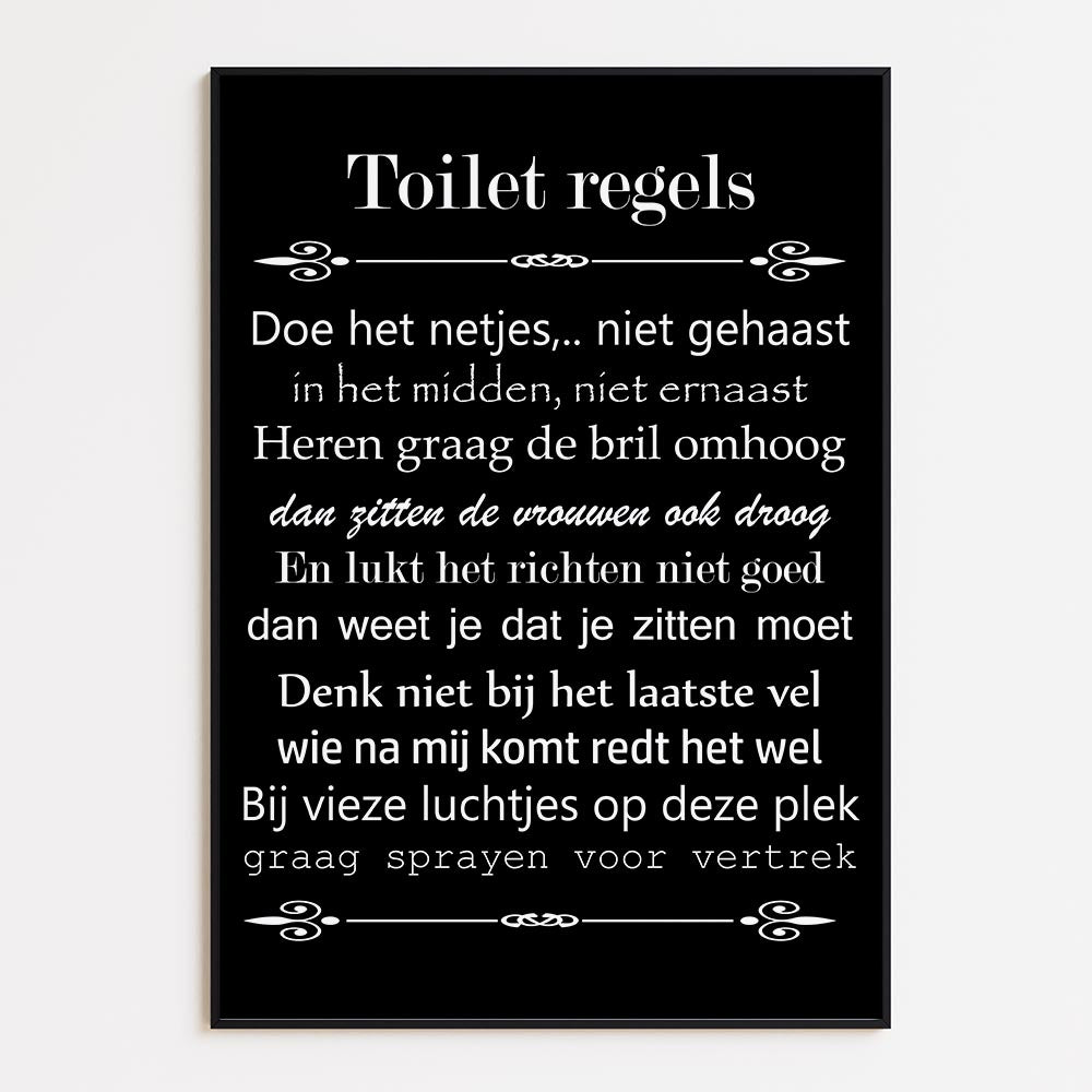 Toiletregels