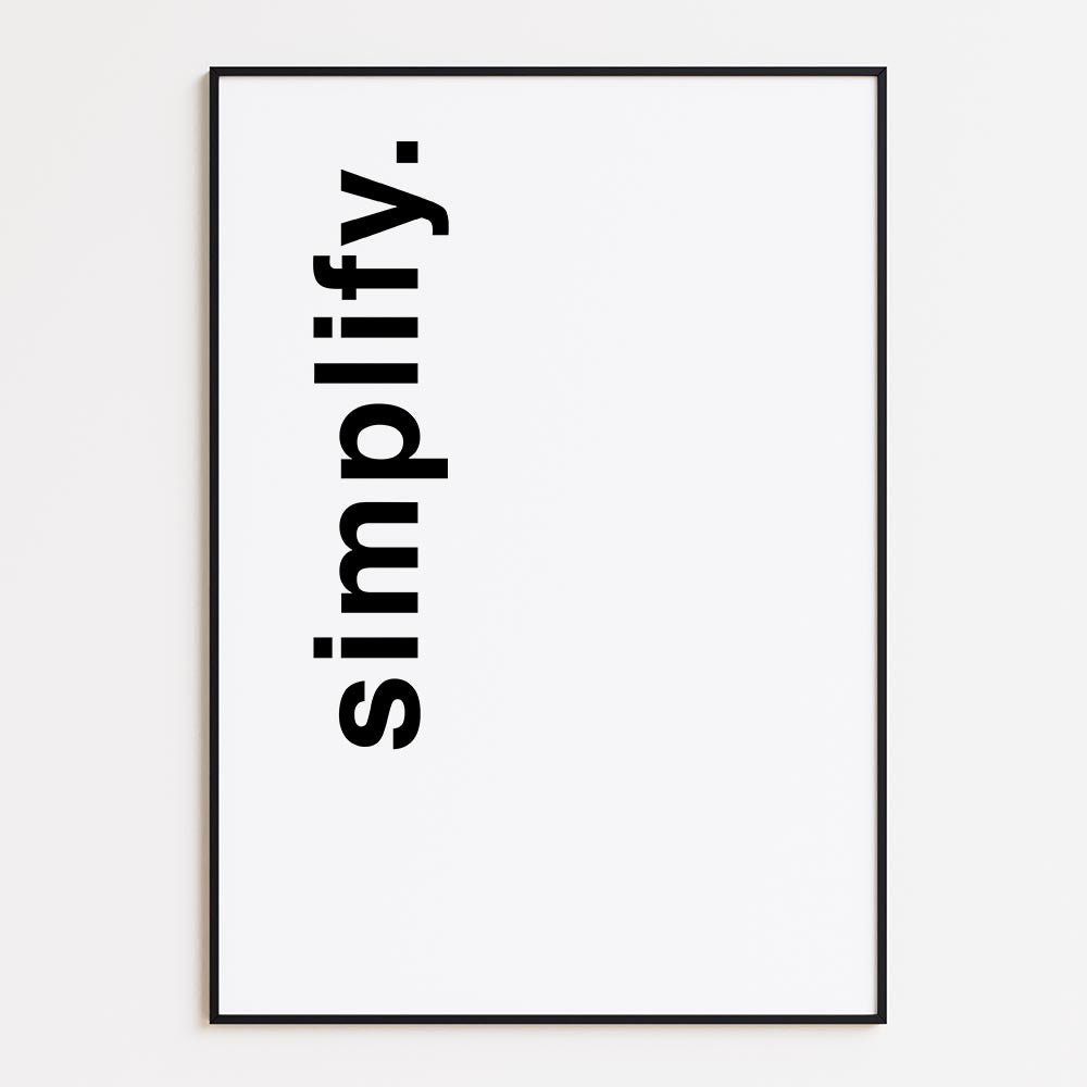 Simplify
