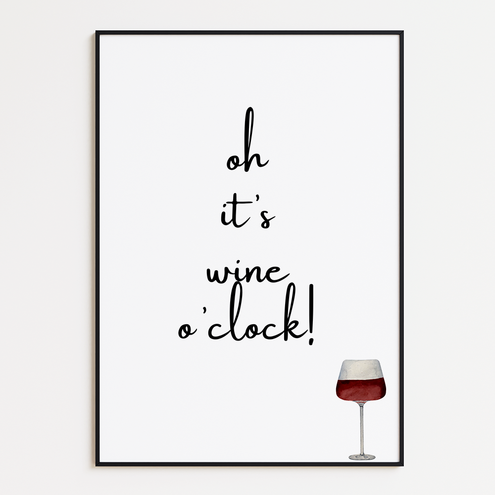 Wine o'clock