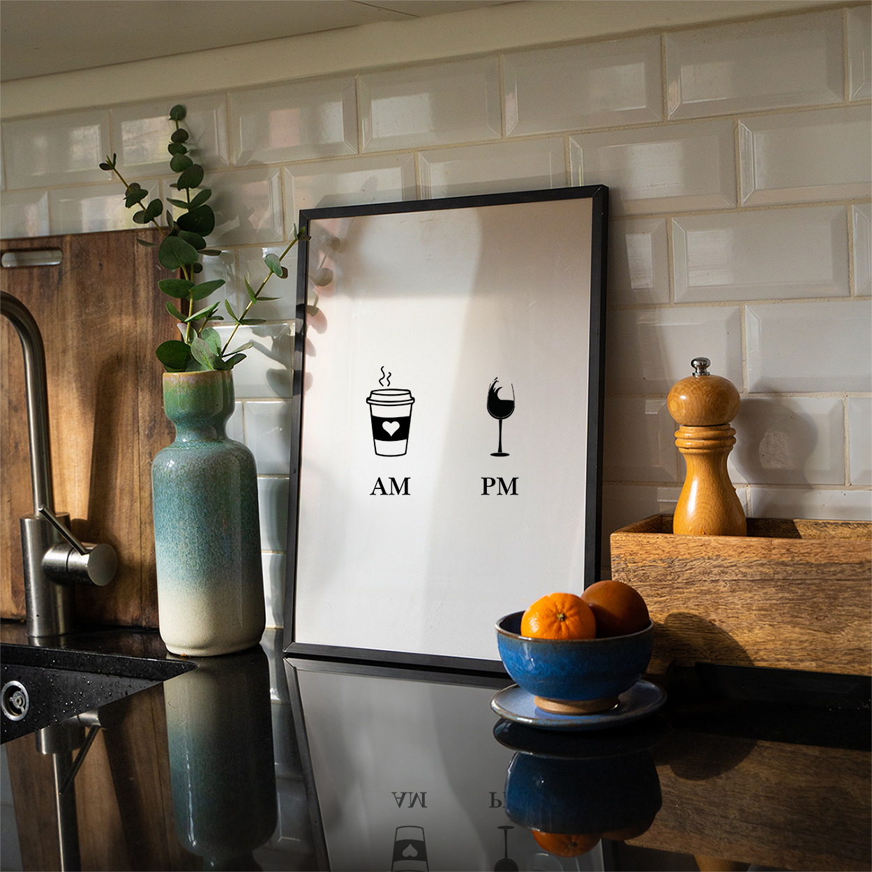 AM Coffee, PM Wine